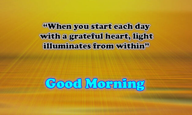 Good Morning 3
