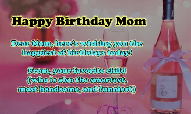 Happy birthday Mother 1